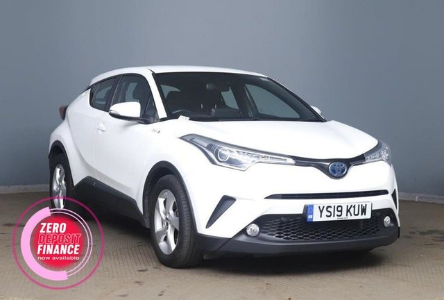 View our Toyota C-HR 1.8 VVT-h Icon SUV 5dr Petrol Hybrid CVT Euro 6 (s/s) (122 ps) Reverse Camera, Toyota Touch 2, 17In Alloys, Power Adjustable Door Mirrors, Air Conditioning