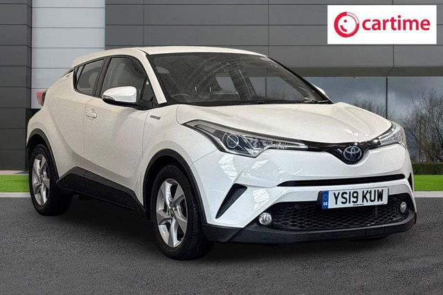 View our Toyota C-HR 1.8 VVT-h Icon SUV 5dr Petrol Hybrid CVT Euro 6 (s/s) (122 ps) Reverse Camera, Toyota Touch 2, 17In Alloys, Power Adjustable Door Mirrors, Air Conditioning