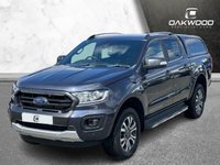USED 2020 20 FORD RANGER 2.0 EcoBlue Wildtrak Pickup Double Cab 4dr Diesel Auto 4WD Euro 6 (s/s) (213 ps) 1 OWNER + SERVICE HISTORY + LOW MILES + CANOPY