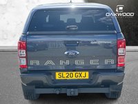 USED 2020 20 FORD RANGER 2.0 EcoBlue Wildtrak Pickup Double Cab 4dr Diesel Auto 4WD Euro 6 (s/s) (213 ps) 1 OWNER + SERVICE HISTORY + LOW MILES + CANOPY