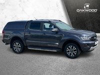 USED 2020 20 FORD RANGER 2.0 EcoBlue Wildtrak Pickup Double Cab 4dr Diesel Auto 4WD Euro 6 (s/s) (213 ps) 1 OWNER + SERVICE HISTORY + LOW MILES + CANOPY