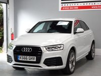 USED 2016 66 AUDI Q3 2.0 TFSI S line Plus SUV 5dr Petrol S Tronic quattro Euro 6 (s/s) (180 ps) SAT NAV-BLUETOOTH-DAB