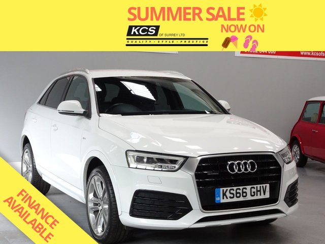 View our Audi Q3 2.0 TFSI S line Plus SUV 5dr Petrol S Tronic quattro Euro 6 (s/s) (180 ps)