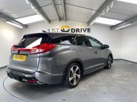 USED 2015 15 HONDA CIVIC 1.6 i-DTEC EX Plus Tourer 5dr Diesel Manual Euro 5 (s/s) (120 ps) LEATHER, PARKING CAMERA!