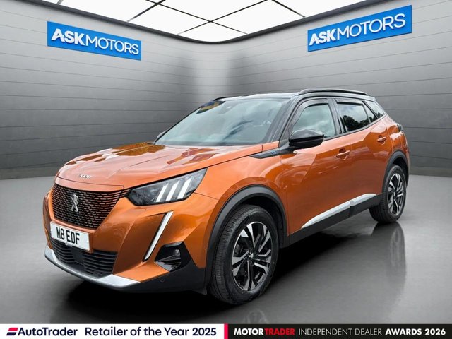 2022 M PEUGEOT E-2008 50kWh GT SUV 5dr Electric Auto (7kW Charger) (136 ps) 1 REG KEEPER SERVICE HISTORY SPARE KEY SATNAV REVERSE CAMERA APPLE CAR PLAY  