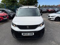USED 2019 69 PEUGEOT PARTNER 1.5 BlueHDi 1000 Professional Standard Panel Van 5dr Diesel Manual SWB Euro 6 (100 bhp) 