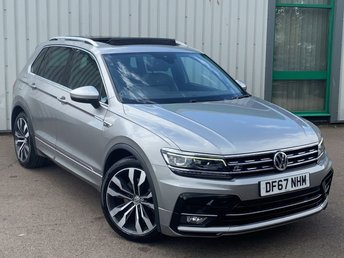 2018 VOLKSWAGEN TIGUAN 2.0 TDI R-Line SUV 5dr Diesel DSG 4Motion Euro 6 (s/s) (190 ps) £18000.00