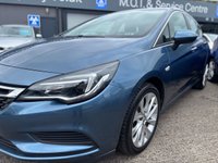 USED 2016 16 VAUXHALL ASTRA 1.4i Turbo Energy Hatchback 5dr Petrol Manual Euro 6 (125 ps) LOW MILES + CARPLAY + CRUISE + SAT NAV + FSH + BLUETOOTH