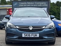 USED 2016 16 VAUXHALL ASTRA 1.4i Turbo Energy Hatchback 5dr Petrol Manual Euro 6 (125 ps) LOW MILES + CARPLAY + CRUISE + SAT NAV + FSH + BLUETOOTH