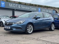 USED 2016 16 VAUXHALL ASTRA 1.4i Turbo Energy Hatchback 5dr Petrol Manual Euro 6 (125 ps) LOW MILES + CARPLAY + CRUISE + SAT NAV + FSH + BLUETOOTH