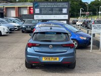 USED 2016 16 VAUXHALL ASTRA 1.4i Turbo Energy Hatchback 5dr Petrol Manual Euro 6 (125 ps) LOW MILES + CARPLAY + CRUISE + SAT NAV + FSH + BLUETOOTH