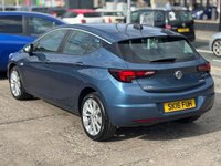 USED 2016 16 VAUXHALL ASTRA 1.4i Turbo Energy Hatchback 5dr Petrol Manual Euro 6 (125 ps) LOW MILES + CARPLAY + CRUISE + SAT NAV + FSH + BLUETOOTH