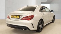 USED 2017 67 MERCEDES-BENZ CLA 2.1 CLA220d AMG Line Coupe 4dr Diesel 7G-DCT Euro 6 (s/s) (177 ps) 7 SERVICES + PAN ROOF + REAR VIEW CAMERA + SAT NAV + AIR CON + PRIVACY GLASS + 18" ALLOY WHEELS + PART LEATHER SEATS + GLASS PAN ROOF + 12 MONTHS MOT + 6 MONTH WARRANTY