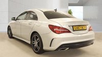 USED 2017 67 MERCEDES-BENZ CLA 2.1 CLA220d AMG Line Coupe 4dr Diesel 7G-DCT Euro 6 (s/s) (177 ps) 7 SERVICES + PAN ROOF + REAR VIEW CAMERA + SAT NAV + AIR CON + PRIVACY GLASS + 18" ALLOY WHEELS + PART LEATHER SEATS + GLASS PAN ROOF + 12 MONTHS MOT + 6 MONTH WARRANTY