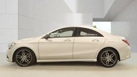 USED 2017 67 MERCEDES-BENZ CLA 2.1 CLA220d AMG Line Coupe 4dr Diesel 7G-DCT Euro 6 (s/s) (177 ps) 7 SERVICES + PAN ROOF + REAR VIEW CAMERA + SAT NAV + AIR CON + PRIVACY GLASS + 18" ALLOY WHEELS + PART LEATHER SEATS + GLASS PAN ROOF + 12 MONTHS MOT + 6 MONTH WARRANTY
