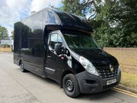 USED 2020 20 RENAULT TRUCKS MASTER 2.3L 129 BHP L4 XLWB 14FT GRP LOW CHASSIS LOW LOADER LUTON VAN AIR CON+EURO 6+BARN DOORS+