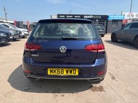 USED 2018 68 VOLKSWAGEN GOLF 1.6 TDI SE Nav Hatchback 5dr Diesel DSG Euro 6 (s/s) (115 ps) 