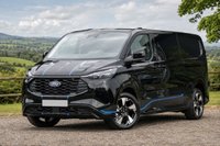 USED 2026 26 FORD TRANSIT CUSTOM T320 SPORT L2H1 170ps Auto, Metallic Black 19 inch Alloys, Heated sterring wheel 19" " ALLOYS,Heated steering wheel