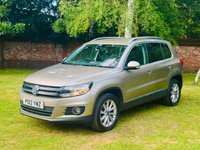 USED 2012 12 VOLKSWAGEN TIGUAN 2.0 TDI BlueMotion Tech SE SUV 5dr Diesel DSG 4WD Euro 5 (s/s) (140 ps) Heated seats, Front & Rear sensors, Towbar.
