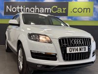 USED 2014 14 AUDI Q7 3.0 TDI V6 SE SUV 5dr Diesel Tiptronic quattro Euro 5 (s/s) (204 ps) ****LOW MILEAGE****