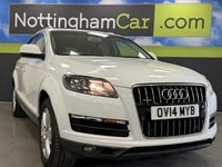 USED 2014 14 AUDI Q7 3.0 TDI V6 SE SUV 5dr Diesel Tiptronic quattro Euro 5 (s/s) (204 ps) ****LOW MILEAGE****