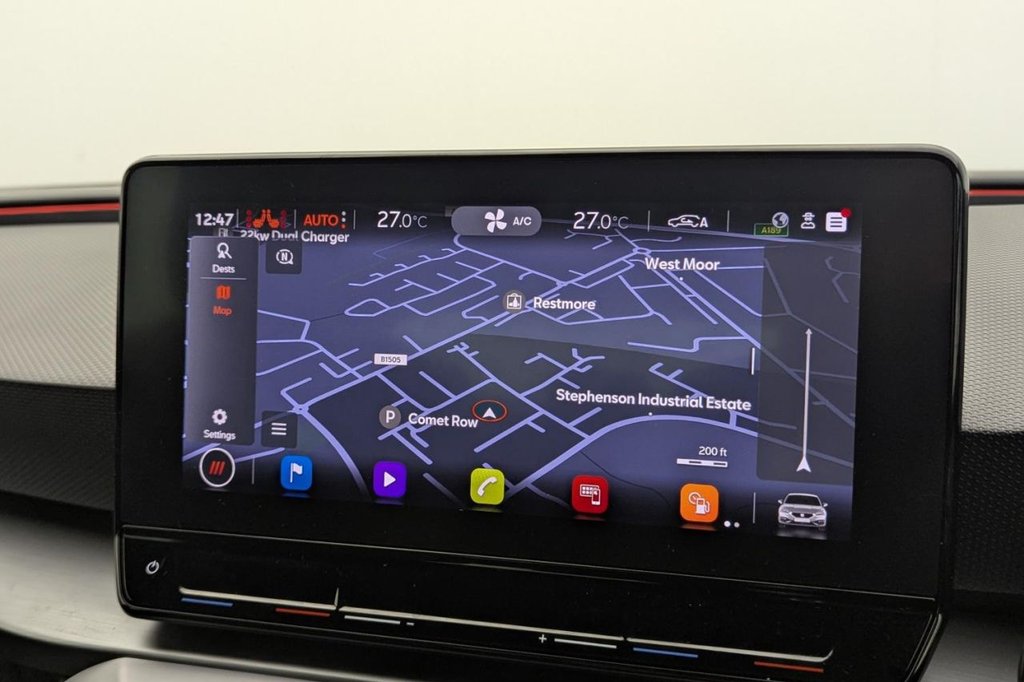 USED 2021 21 SEAT LEON 1.4 eHybrid 12.8kWh FR Sport Hatchback 5dr Petrol Plug-in Hybrid DSG Euro 6 (s/s) (204 ps) Car Play, Sat Nav, 18"Alloys