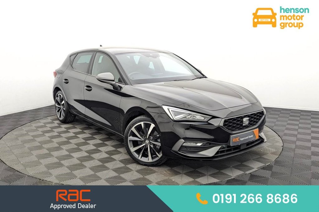 USED 2021 21 SEAT LEON 1.4 eHybrid 12.8kWh FR Sport Hatchback 5dr Petrol Plug-in Hybrid DSG Euro 6 (s/s) (204 ps) Car Play, Sat Nav, 18"Alloys