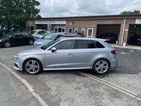USED 2018 18 AUDI A3 1.5 TFSI CoD S line Sportback 5dr Petrol S Tronic Euro 6 (s/s) (150 ps) RARE AUTO+NICE LOOKING CAR