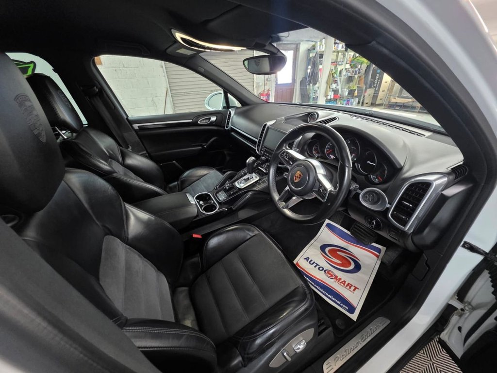 USED 2016 66 PORSCHE CAYENNE 3.0 TD V6 Platinum Edition SUV 5dr Diesel TiptronicS 4WD Euro 6 (s/s) (262 ps) Power Steering Plus!