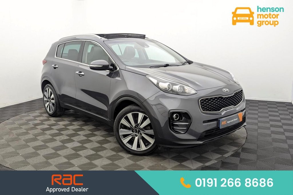 USED 2017 67 KIA SPORTAGE 1.7 CRDi 3 SUV 5dr Diesel Manual Euro 6 (s/s) (114 bhp) Pan Roof, Sat Nav, Car Play