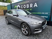 USED 2018 T JAGUAR F-PACE 2.0 D240 R-Sport SUV 5dr Diesel Auto AWD Euro 6 (s/s) (240 ps) *** FSH INC TIMING CHAIN - SATNAV - HEATED LEATHER SEATS ***