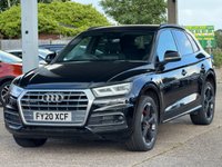 USED 2020 20 AUDI Q5 2.0 TFSI 45 Black Edition SUV 5dr Petrol S Tronic quattro Euro 6 (s/s) (245 ps) *SATNAV~SENSORS~HEATED SEATS*