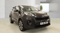 USED 2016 16 KIA SPORTAGE 1.7 CRDi 3 SUV 5 Door Diesel Manual Black Euro 6 1 Former Keeper Low Tax 