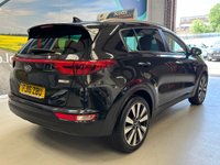 USED 2016 16 KIA SPORTAGE 1.7 CRDi 3 SUV 5 Door Diesel Manual Black Euro 6 1 Former Keeper Low Tax CRUISE+REVERSE CAMERA+HEATED SEATS