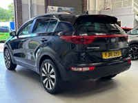 USED 2016 16 KIA SPORTAGE 1.7 CRDi 3 SUV 5 Door Diesel Manual Black Euro 6 1 Former Keeper Low Tax CRUISE+REVERSE CAMERA+HEATED SEATS