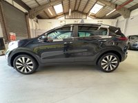 USED 2016 16 KIA SPORTAGE 1.7 CRDi 3 SUV 5 Door Diesel Manual Black Euro 6 1 Former Keeper Low Tax CRUISE+REVERSE CAMERA+HEATED SEATS