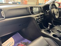 USED 2016 16 KIA SPORTAGE 1.7 CRDi 3 SUV 5 Door Diesel Manual Black Euro 6 1 Former Keeper Low Tax CRUISE+REVERSE CAMERA+HEATED SEATS
