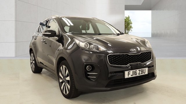 View our Kia Sportage 1.7 CRDi 3 SUV 5 Door Diesel Manual Black Euro 6 1 Former Keeper Low Tax