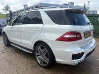 USED 2014 14 MERCEDES-BENZ M CLASS 5.5 ML63 V8 AMG SpdS+7GT 4WD Euro 5 (s/s) 5dr FMBSH STUNNING SPEC CAR 1 OWNE