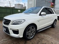 USED 2014 14 MERCEDES-BENZ M CLASS 5.5 ML63 V8 AMG SpdS+7GT 4WD Euro 5 (s/s) 5dr FMBSH STUNNING SPEC CAR 1 OWNE