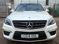 USED 2014 14 MERCEDES-BENZ M CLASS 5.5 ML63 V8 AMG SpdS+7GT 4WD Euro 5 (s/s) 5dr FMBSH STUNNING SPEC CAR 1 OWNE