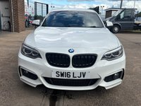 USED 2016 16 BMW 2 SERIES 1.5 218i M Sport Coupe 2dr Petrol Manual Euro 6 (s/s) (136 ps) +SPEED LIMITER+CD PLAYER+SENSORS+