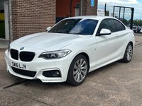 USED 2016 16 BMW 2 SERIES 1.5 218i M Sport Coupe 2dr Petrol Manual Euro 6 (s/s) (136 ps) +SPEED LIMITER+CD PLAYER+SENSORS+