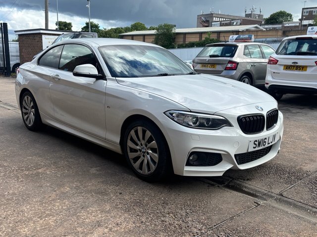 View our BMW 2 Series 1.5 218i M Sport Coupe 2dr Petrol Manual Euro 6 (s/s) (136 ps)