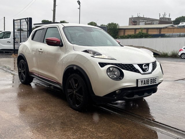 View our Nissan Juke 1.2 DIG-T Envy SUV 5 Door Petrol Manual White Euro 6 1 Owner from New