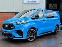 USED 2025 74 FORD TRANSIT CUSTOM 2.5 320 Duratec 11.8kWh MS-RT COMBI VAN 5dr Petrol Plug-in HYBRID AUTO L1 Euro 6 (232 ps) VERY RARE VAN    [ SVO COLOUR FAST BLUE ]     BIG FACTORY SPEC!!!