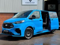 USED 2025 74 FORD TRANSIT CUSTOM 2.5 320 Duratec 11.8kWh MS-RT COMBI VAN 5dr Petrol Plug-in HYBRID AUTO L1 Euro 6 (232 ps) VERY RARE VAN    [ SVO COLOUR FAST BLUE ]     BIG FACTORY SPEC!!!