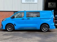USED 2025 74 FORD TRANSIT CUSTOM 2.5 320 Duratec 11.8kWh MS-RT COMBI VAN 5dr Petrol Plug-in HYBRID AUTO L1 Euro 6 (232 ps) VERY RARE VAN    [ SVO COLOUR FAST BLUE ]     BIG FACTORY SPEC!!!