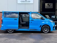 USED 2025 74 FORD TRANSIT CUSTOM 2.5 320 Duratec 11.8kWh MS-RT COMBI VAN 5dr Petrol Plug-in HYBRID AUTO L1 Euro 6 (232 ps) VERY RARE VAN    [ SVO COLOUR FAST BLUE ]     BIG FACTORY SPEC!!!