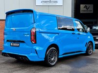 USED 2025 74 FORD TRANSIT CUSTOM 2.5 320 Duratec 11.8kWh MS-RT COMBI VAN 5dr Petrol Plug-in HYBRID AUTO L1 Euro 6 (232 ps) VERY RARE VAN    [ SVO COLOUR FAST BLUE ]     BIG FACTORY SPEC!!!
